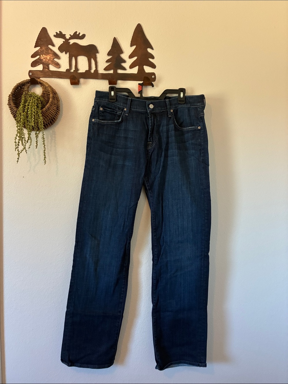 7 For All Mankind Austyn Relaxed Straight Jeans
